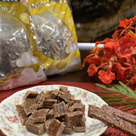 寵物肉乾--玫瑰金鰻魚肉乾 肉丁 限時買一送一 (下單1寄2)